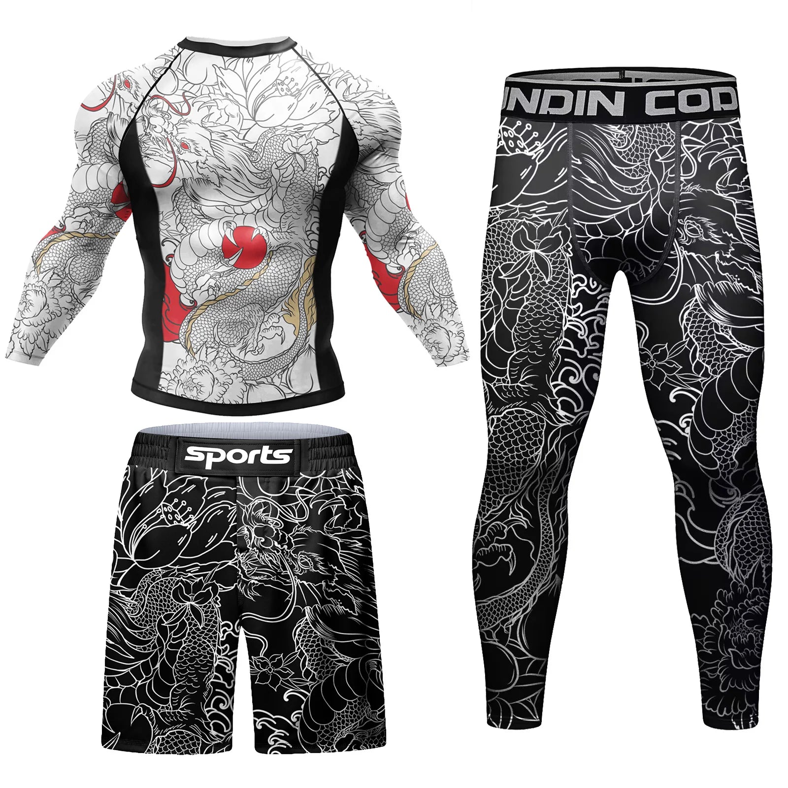 Kimono Killahs BJJ No-Gi Set - Year of the Dragon