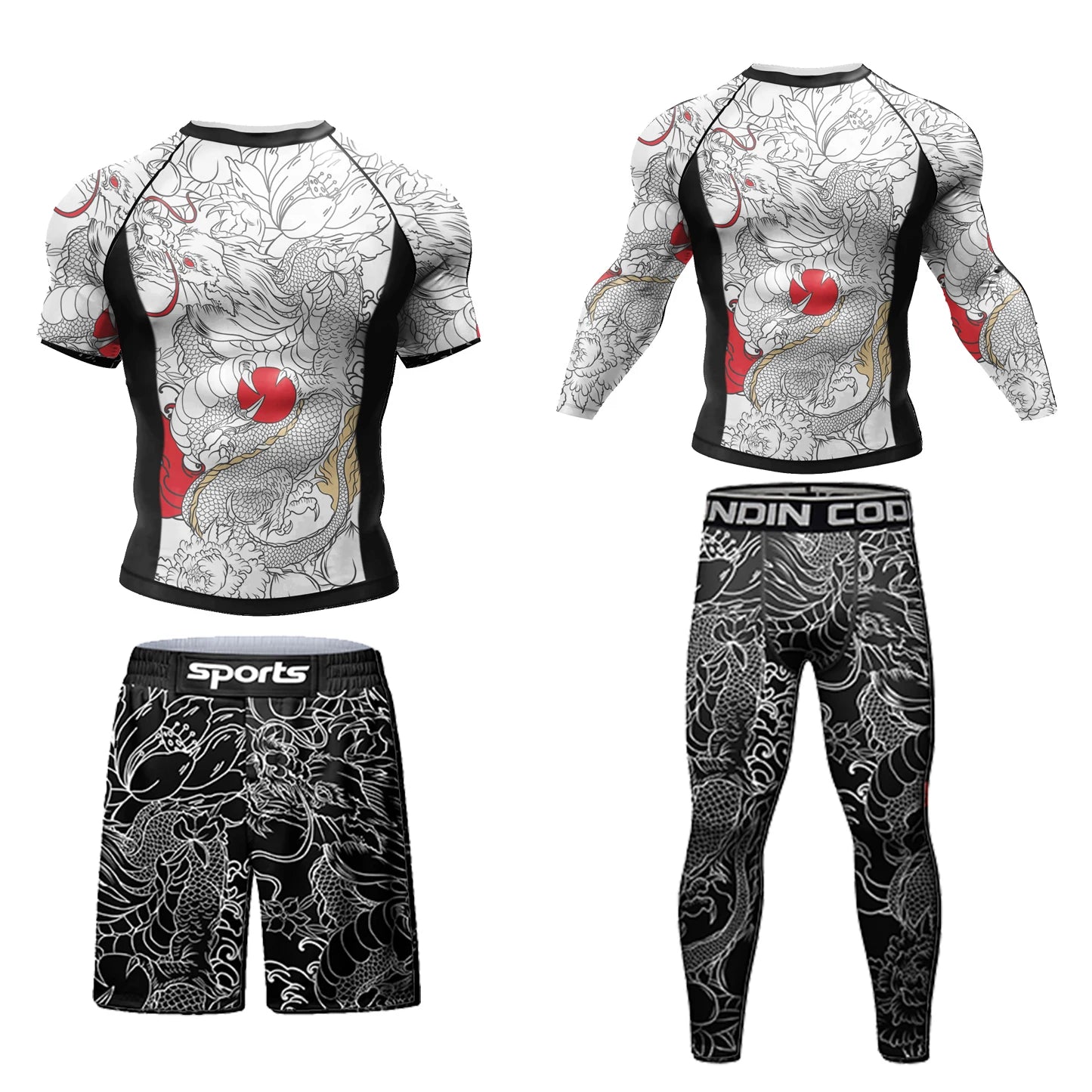 Kimono Killahs BJJ No-Gi Set - Year of the Dragon